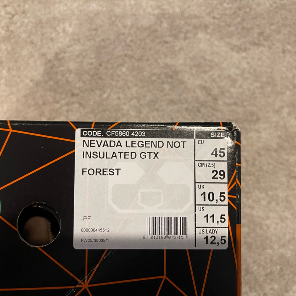 Nevada Legend Non Insulated GTX Boots